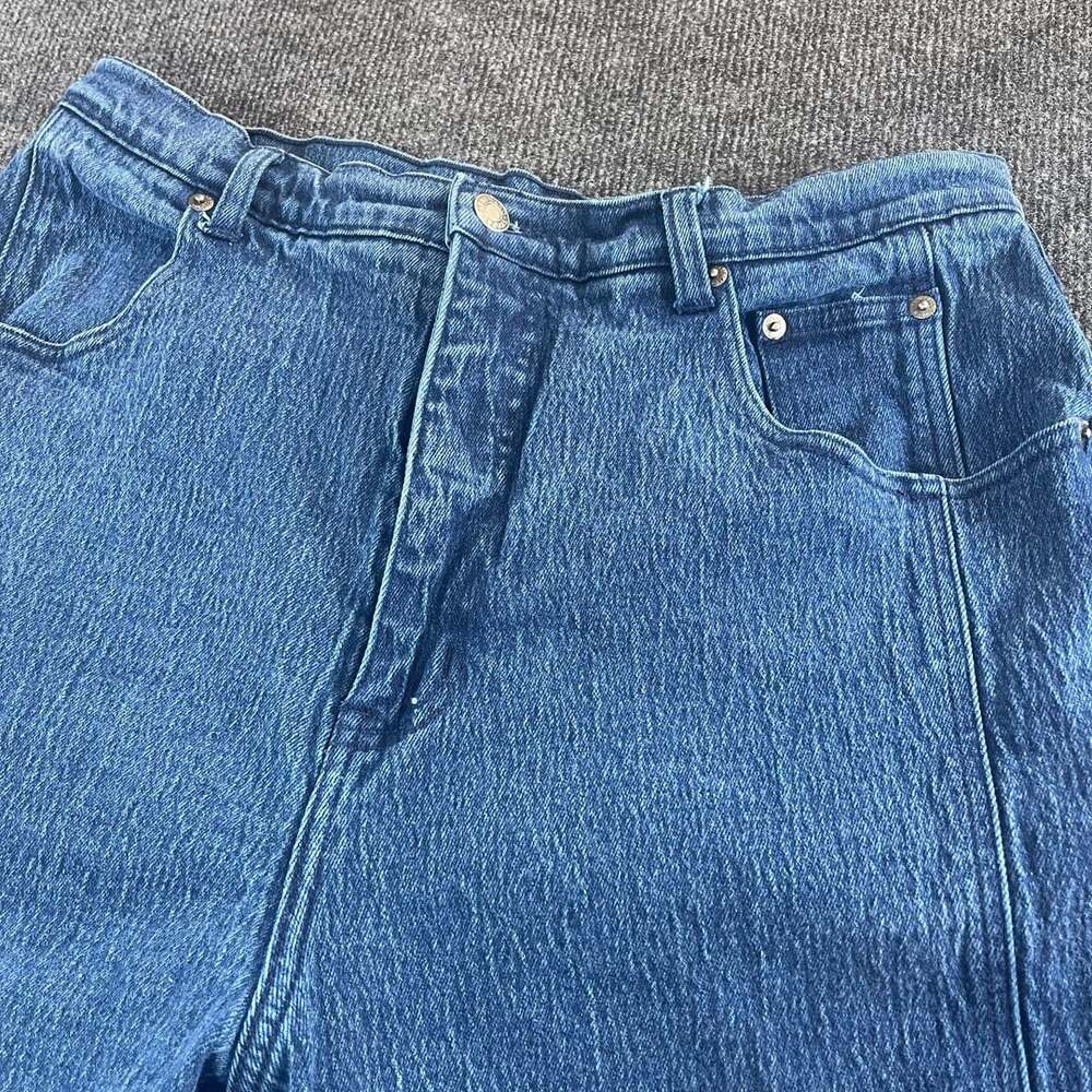 Stefano International Jeans Size 20 Blue Cotton Ankle Zip
